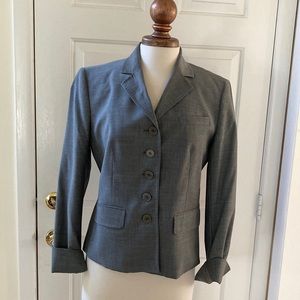 Vintage Talbots gray blazer